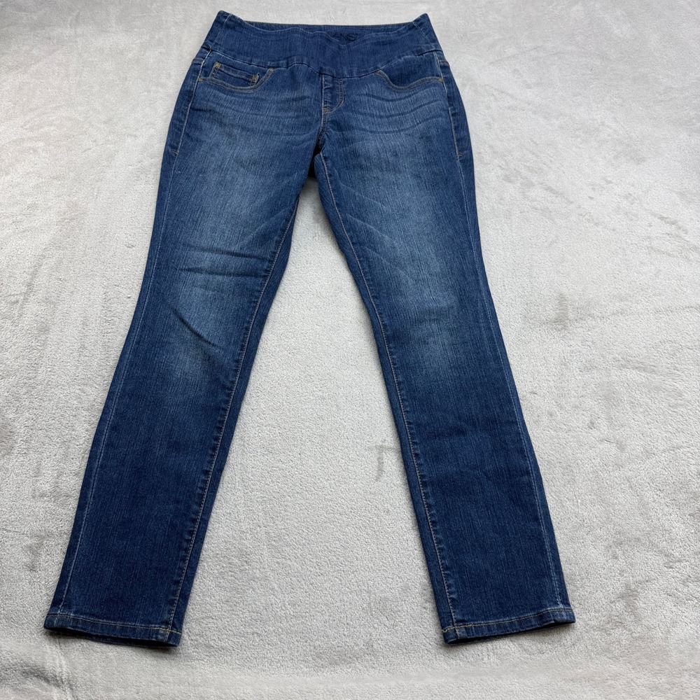 Jag Jeans Skinny Jeans Women's 8 Petite Hi Rise Pull On Stretch Minimalist Denim